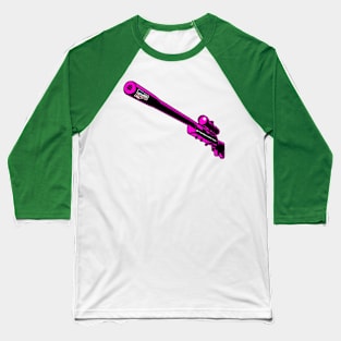 Punchado Sniper Rifle Blank Text, v. Code Fusha Baseball T-Shirt